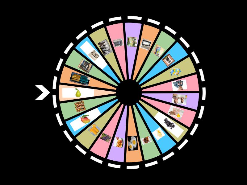 Let's play charades - Spin the wheel