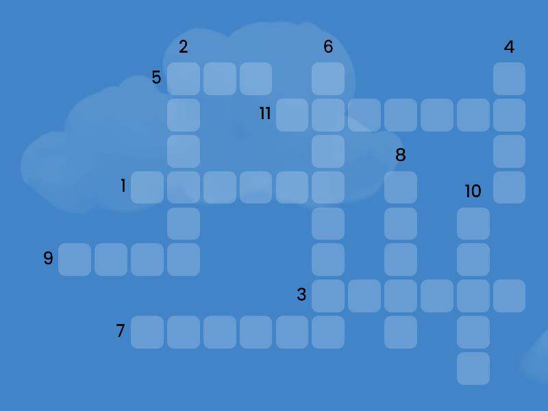 Crucigrama - an - Crossword