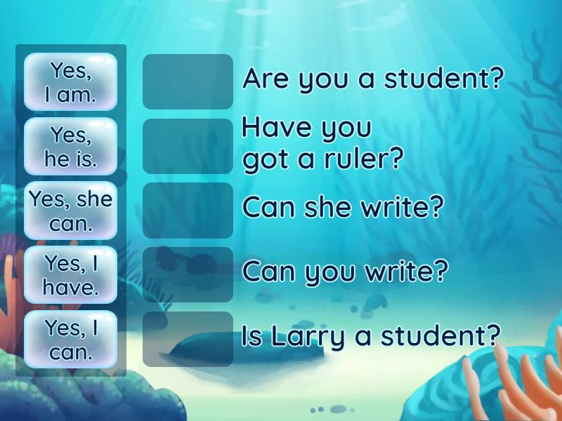 Spotlight 3 Test 1/2 Short answers - Match up