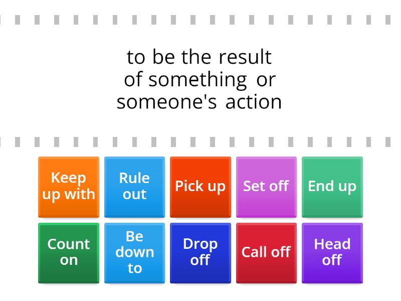 3/5 FCE B2 50 most common phrasal verbs - Find the match