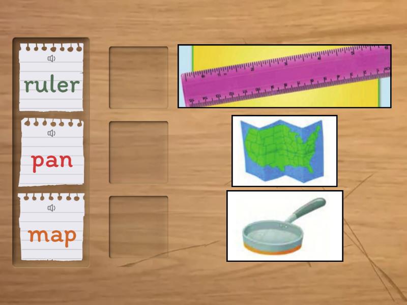 pan map ruler - Match up