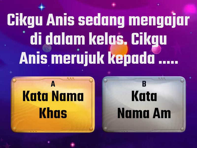 Kelaskan Kata Nama Am Dan Kata Nama Khas Quiz 3522