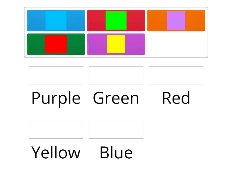 Warna Dalam Bahasa Inggris - Match up