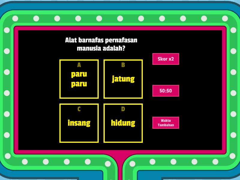 Latihan 1 - Gameshow Quiz