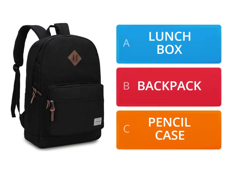 Kids 6 8 School Items Quiz