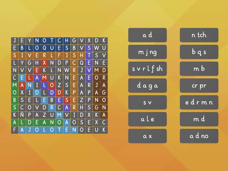 Minecraft Sopa De Letras - Wordsearch