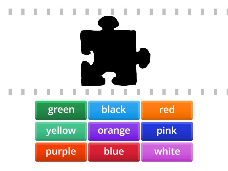Unit 1 Colours - Find the match