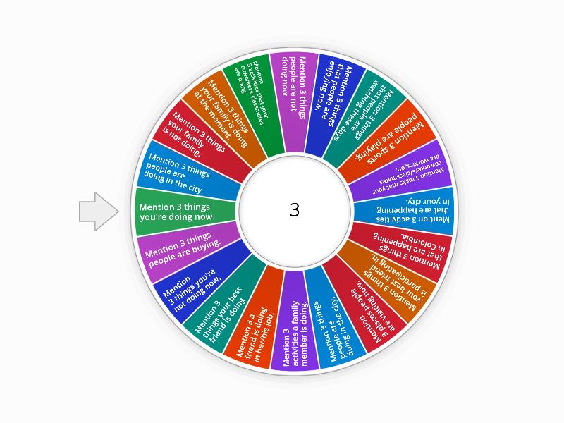 Mention 3 PC - Random wheel