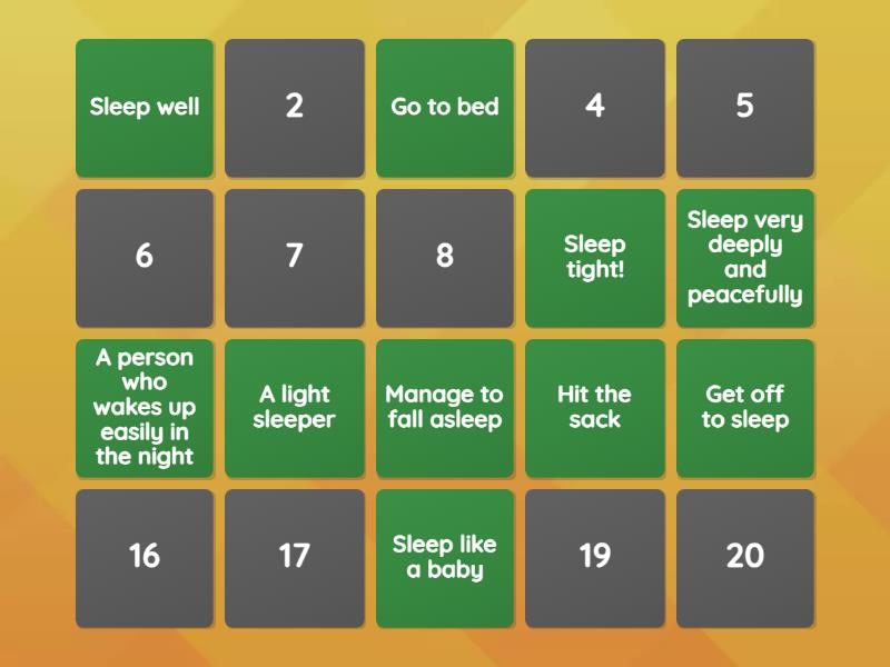 Science of sleep - Matching pairs