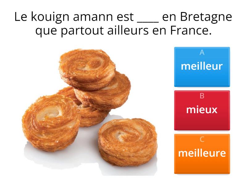 Mieux Ou Meilleur/ Meilleurs/ Meilleure/ Meilleures? - Quiz