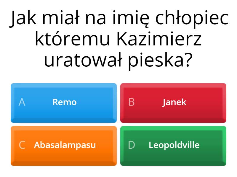 Sprawdzian Afryka Puls Ziemi 2 Odpowiedzi "Afryka Kazika" klasa druga - Quiz