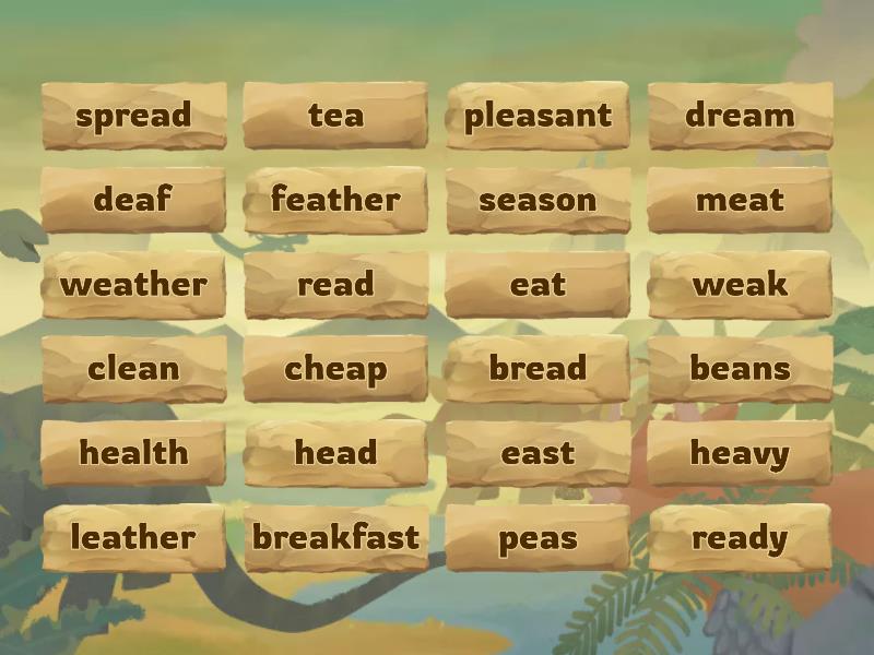 EA words - Flip tiles