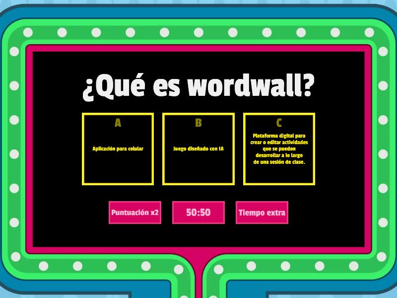 Wordwall - Concurso De Preguntas