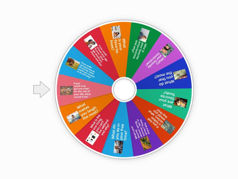 Ice Breaker Questions - Spin the wheel