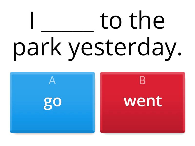 2023 Grow Level 3 Book B Unit 4 (present simple vs. past simple) - Quiz