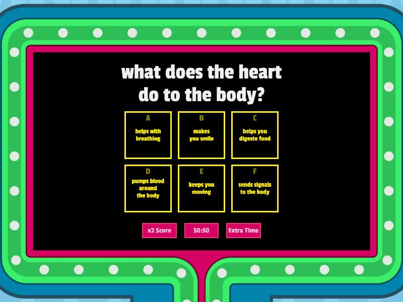 The Heart - Gameshow quiz