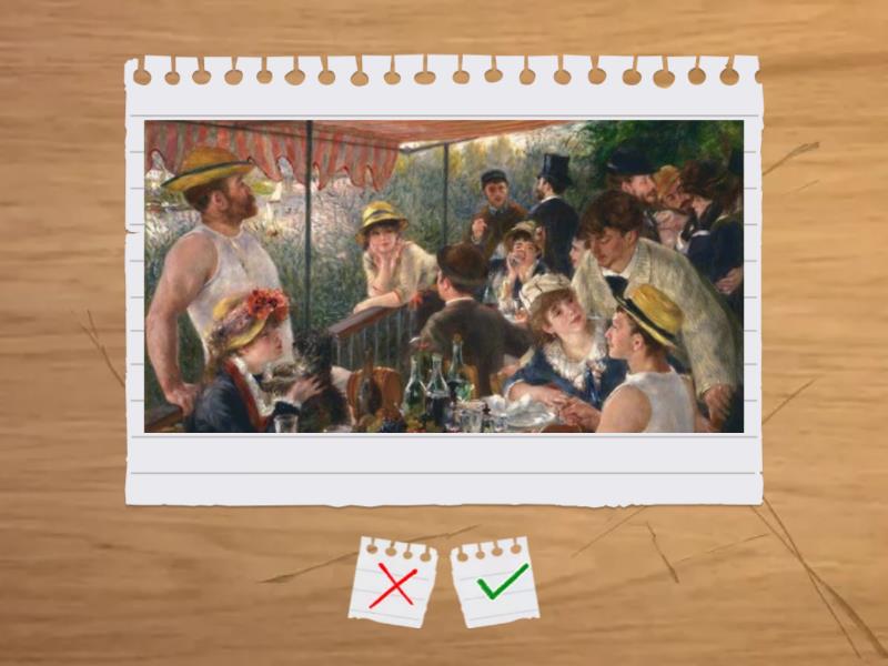 The most famous paintings of all time - Flash cards