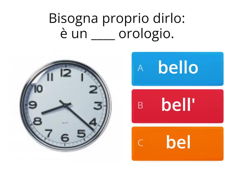 Elisione e Troncamento - Quiz