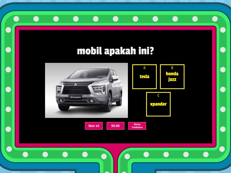 mobil apakah ini? - Gameshow quiz