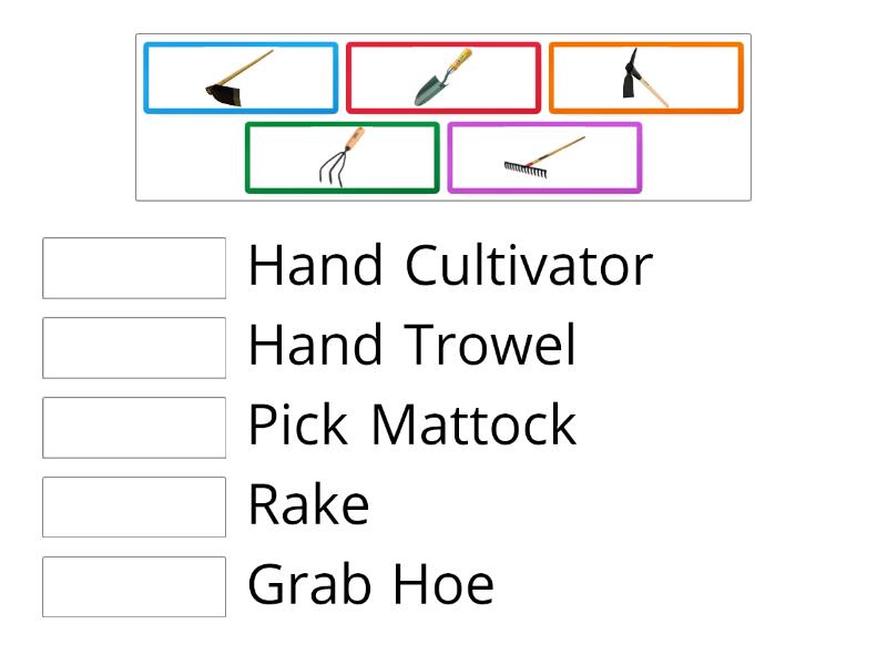 EVALUATION FARM TOOLS - Match up