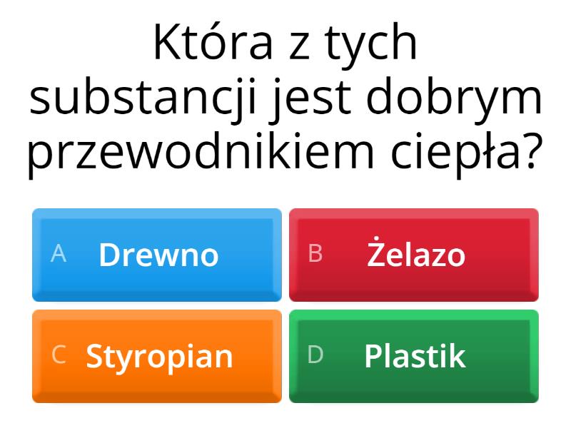 Właściwości I Budowa Materii - Test