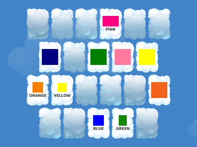 COLORS - Matching pairs