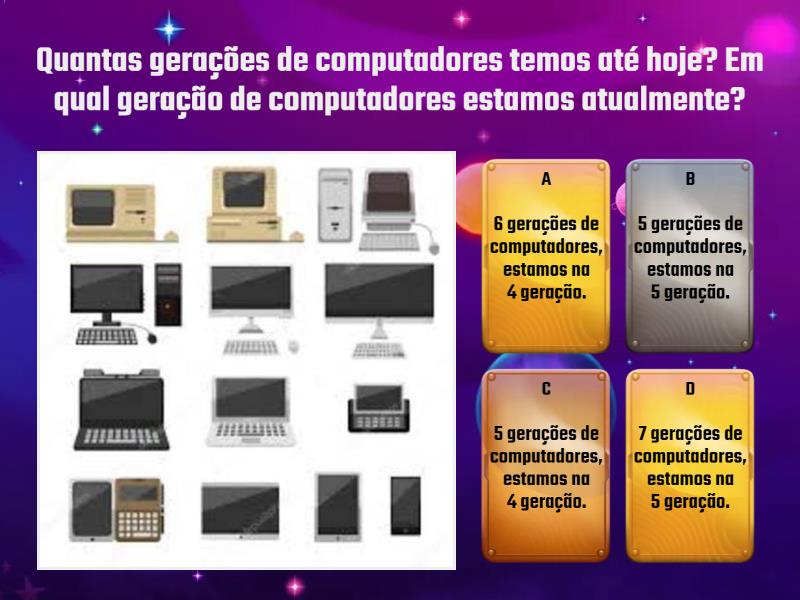 Atividade de Metodologia do ensino de computação - Geração dos ...