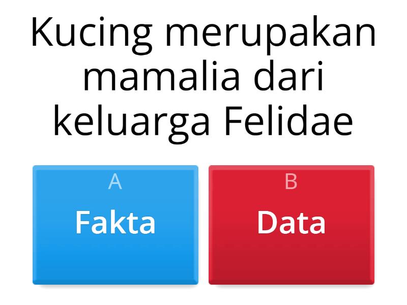 TEKS LHO_FAKTA-DATA_8E - Quiz