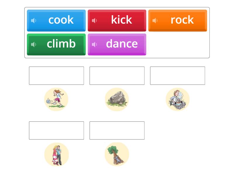 Unit 8 - Lesson 3: Vocabulary 1 - Match up