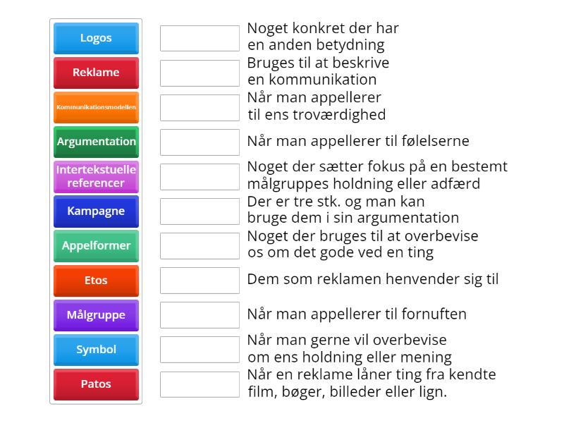 Reklamer og Kampagner - Match up
