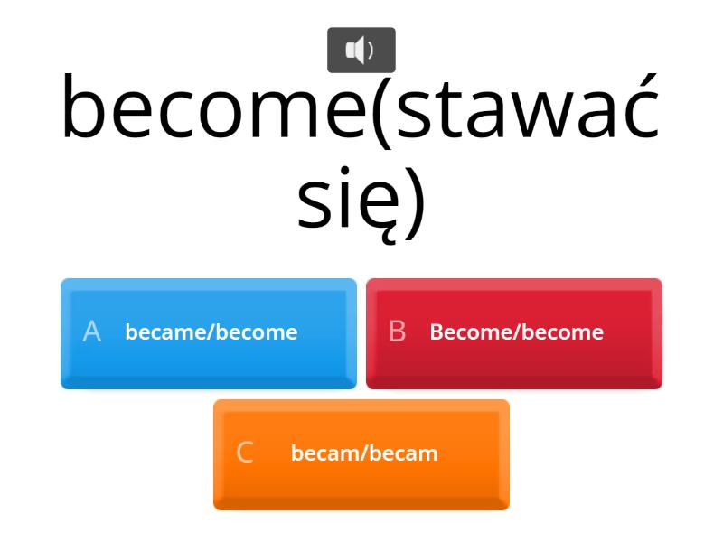 irregular verbs klasa 6 - Quiz