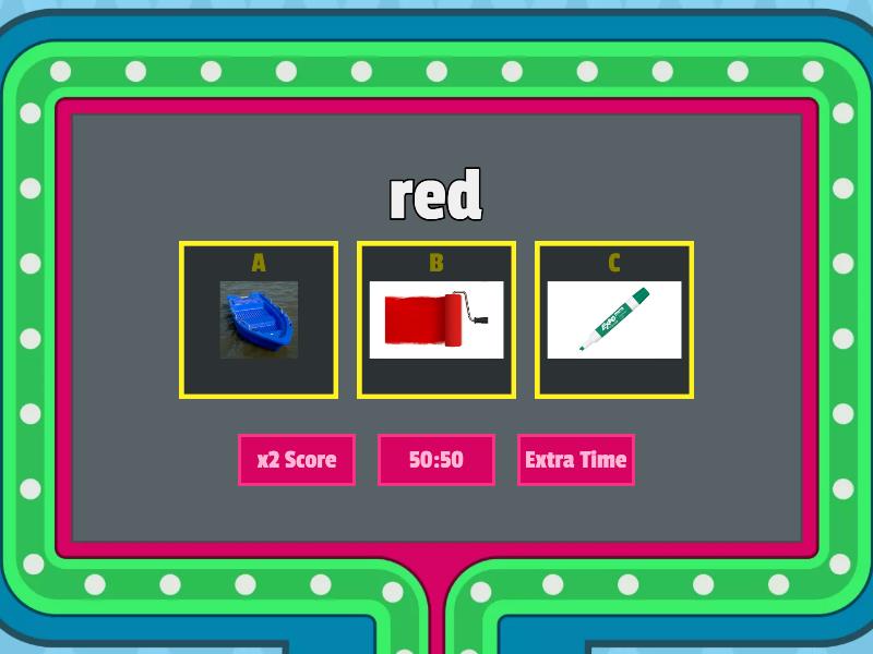 Wordwall game - GRFS - Hello - Colors Quiz - 11 colors - Gameshow quiz