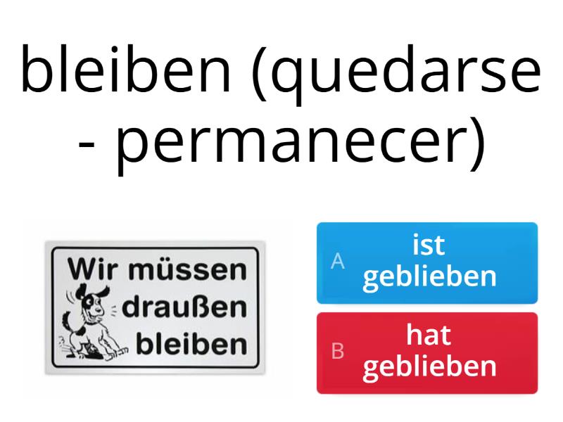 Partizip Perfekt (ge.. en) Quiz