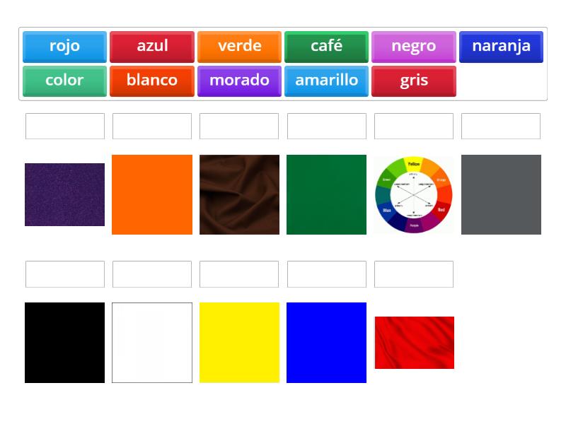 Colores - Match up