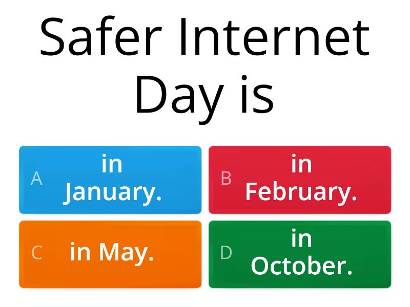 Safer Day Quiz