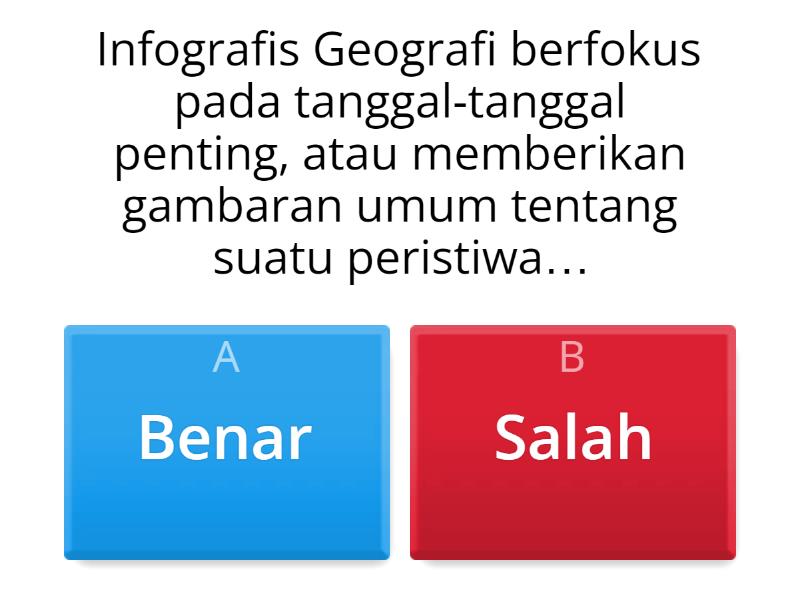 Geographic infographic - Quiz