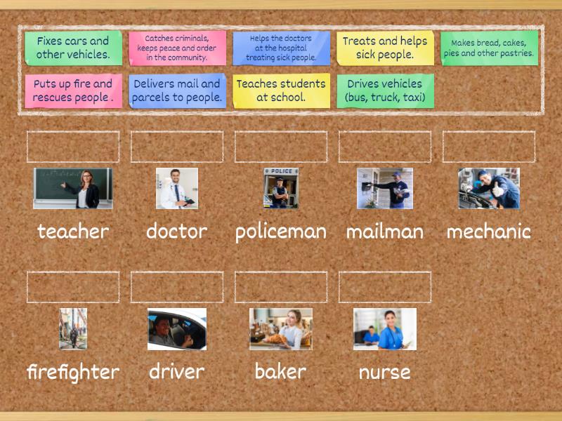 Easly Link 2 (Chapter 1) Lesson 2_Important People in Town [Occupations ...
