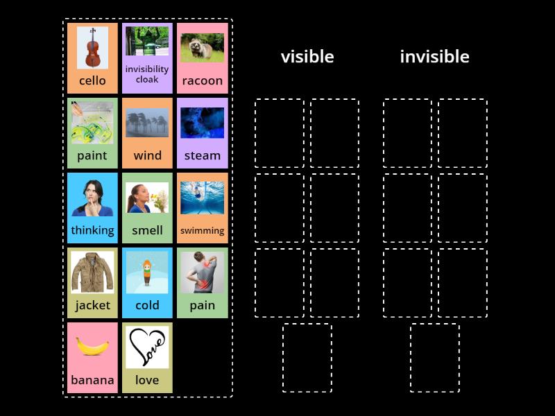 Invisible - Group sort