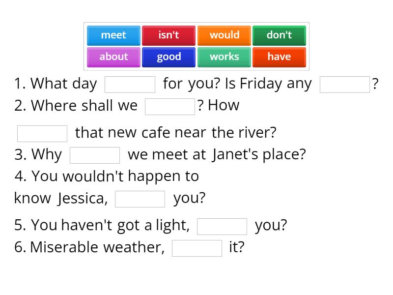 Outcomes Unit 10 Revision - Complete the sentence
