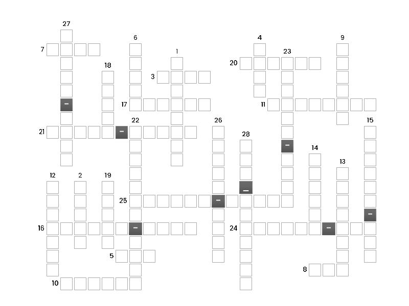 UNIT 1C - NUMBERS () - Crossword