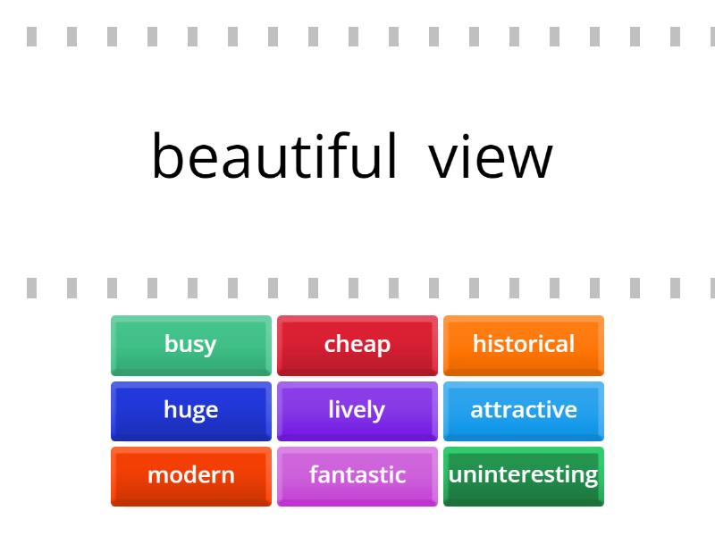 adjectives-describing-places-synonyms-find-the-match