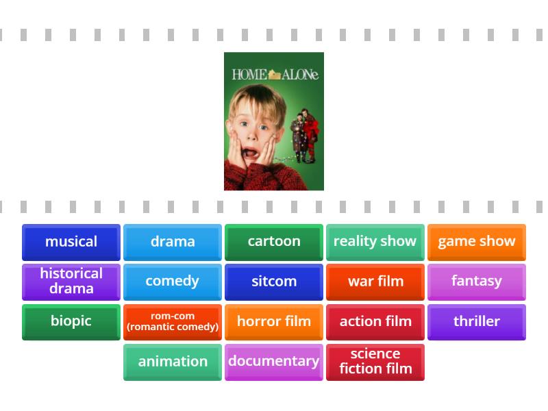 Roadmap B1 Unit 4C Film Types - Find The Match