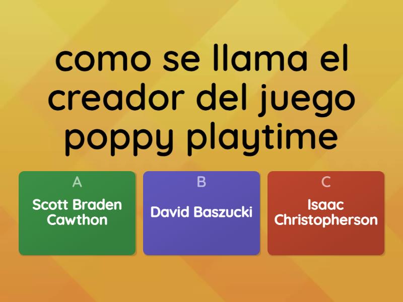 poppy playtime - Quiz