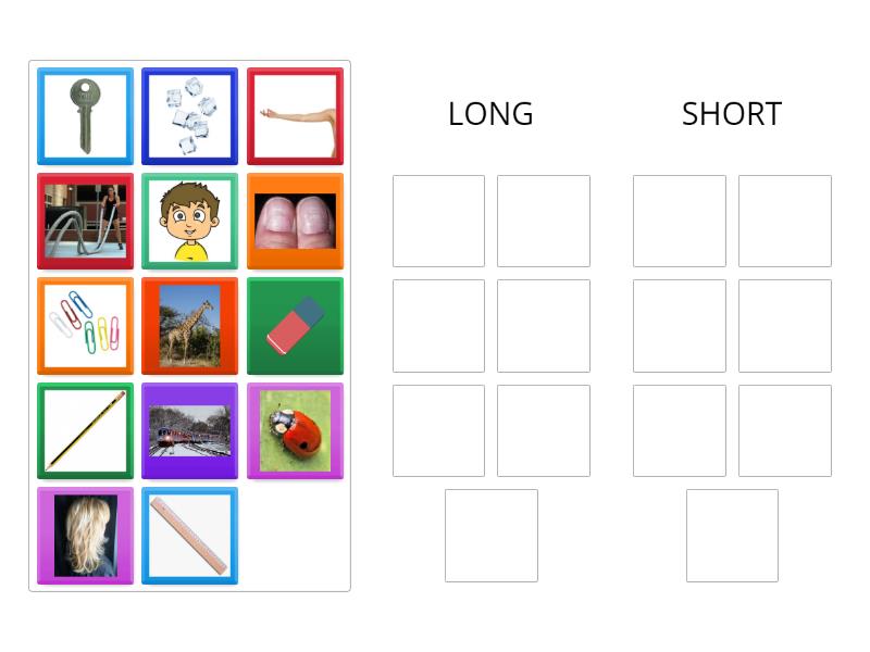 LONG vs. SHORT - Group sort