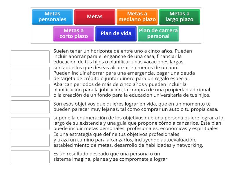 Metas - Une las parejas