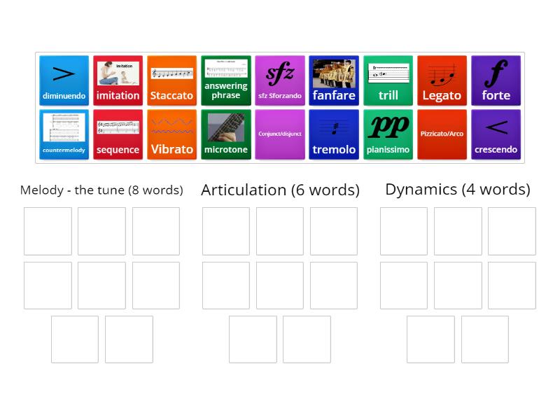 Key words MAD - Group sort