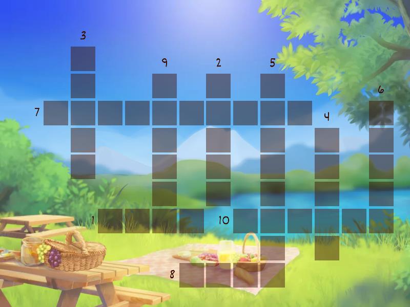 The Market Quick Minds 3 Unit 8 Crossword