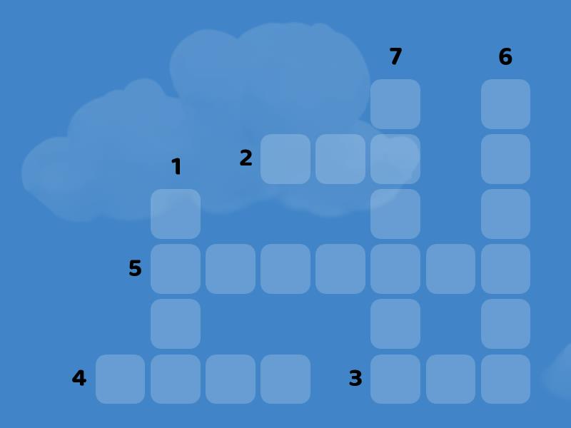 Жеті ата - Crossword