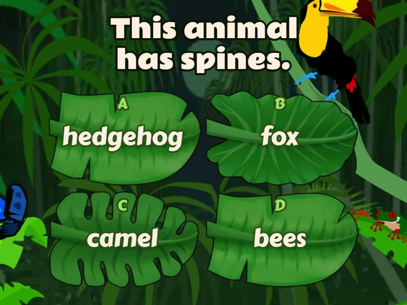 Animal defenses Quiz