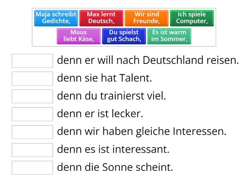 Denn - Match up